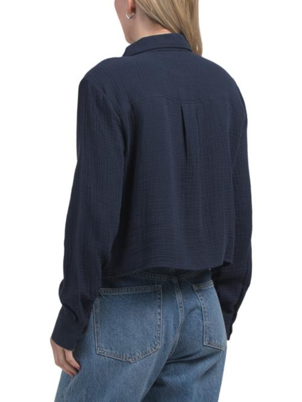 ELLEN TRACY Gauze Blouse - Picture 2 of 4